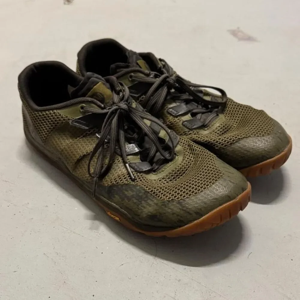 Merrell Men's Khaki and Green Trainers
